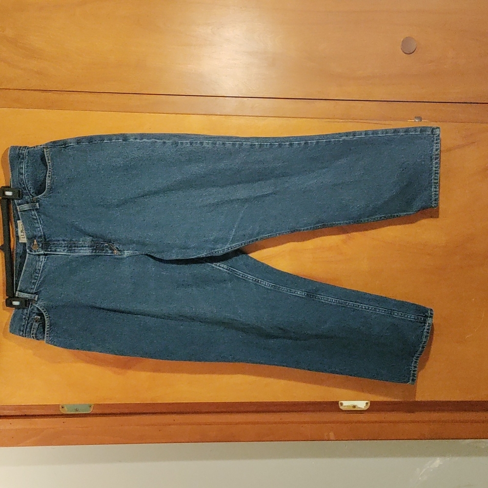 LL Bean woman size 20 classic fit denim jeans